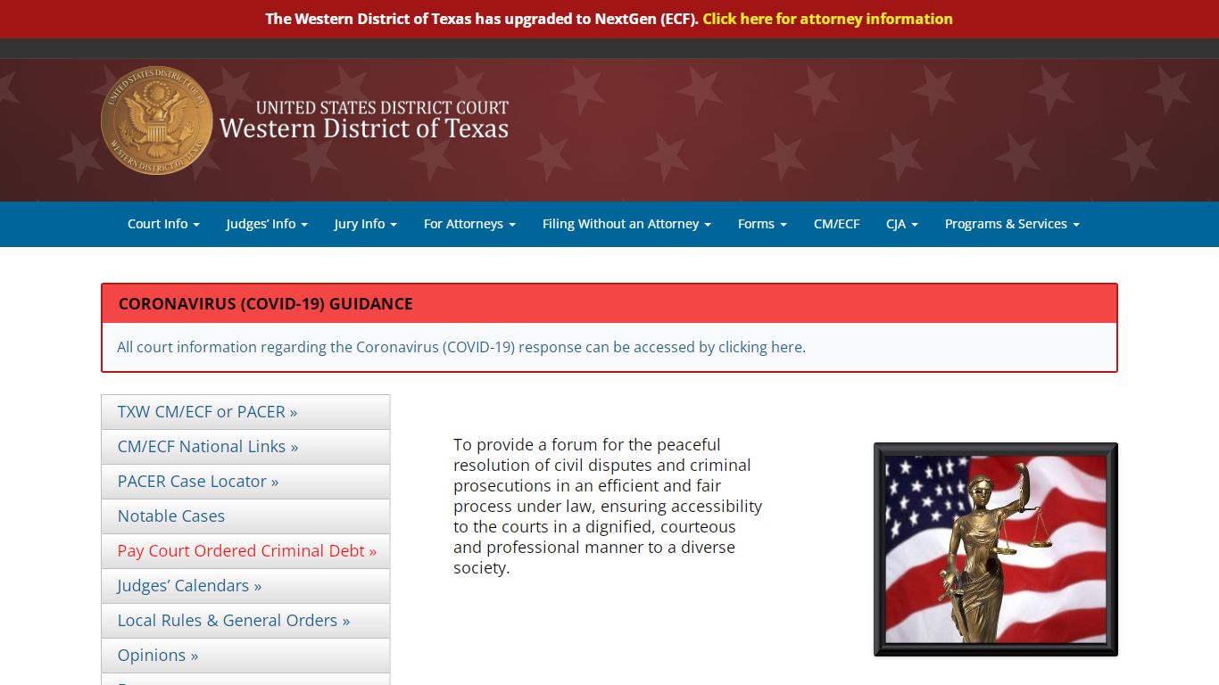 U.S. District Court – Western District of Texas
